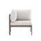 Copacabana havesofa hj�rmemodul brun.