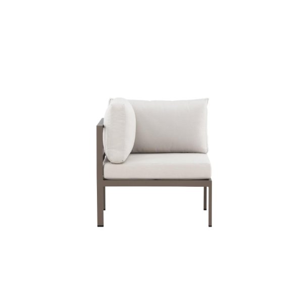 Copacabana havesofa hj�rmemodul brun.