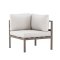 Copacabana havesofa hj�rmemodul brun.