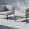 Copacabana havesofa hj�rmemodul brun.