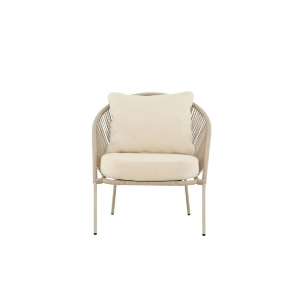 Lindos loungef�t�lj beige.