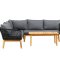 Chania sofas�t sort.
