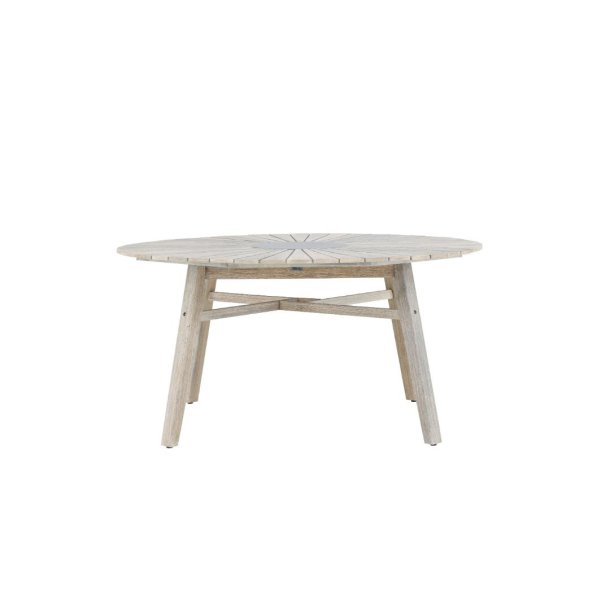 Rives havebord �150cm whitewash.