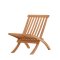 Kenya fauteuil lounge naturel.