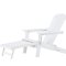 Tropea fauteuil lounge blanc.