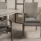 Levels havest bord 100x160/240cm og 8 stole Anna gr.