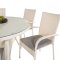Volta havest bord 150cm og 6 stole Anna hvid.