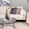 Boom sofa 3 seter flyel lys beige.