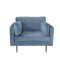 Boom II lnestol velour bl.