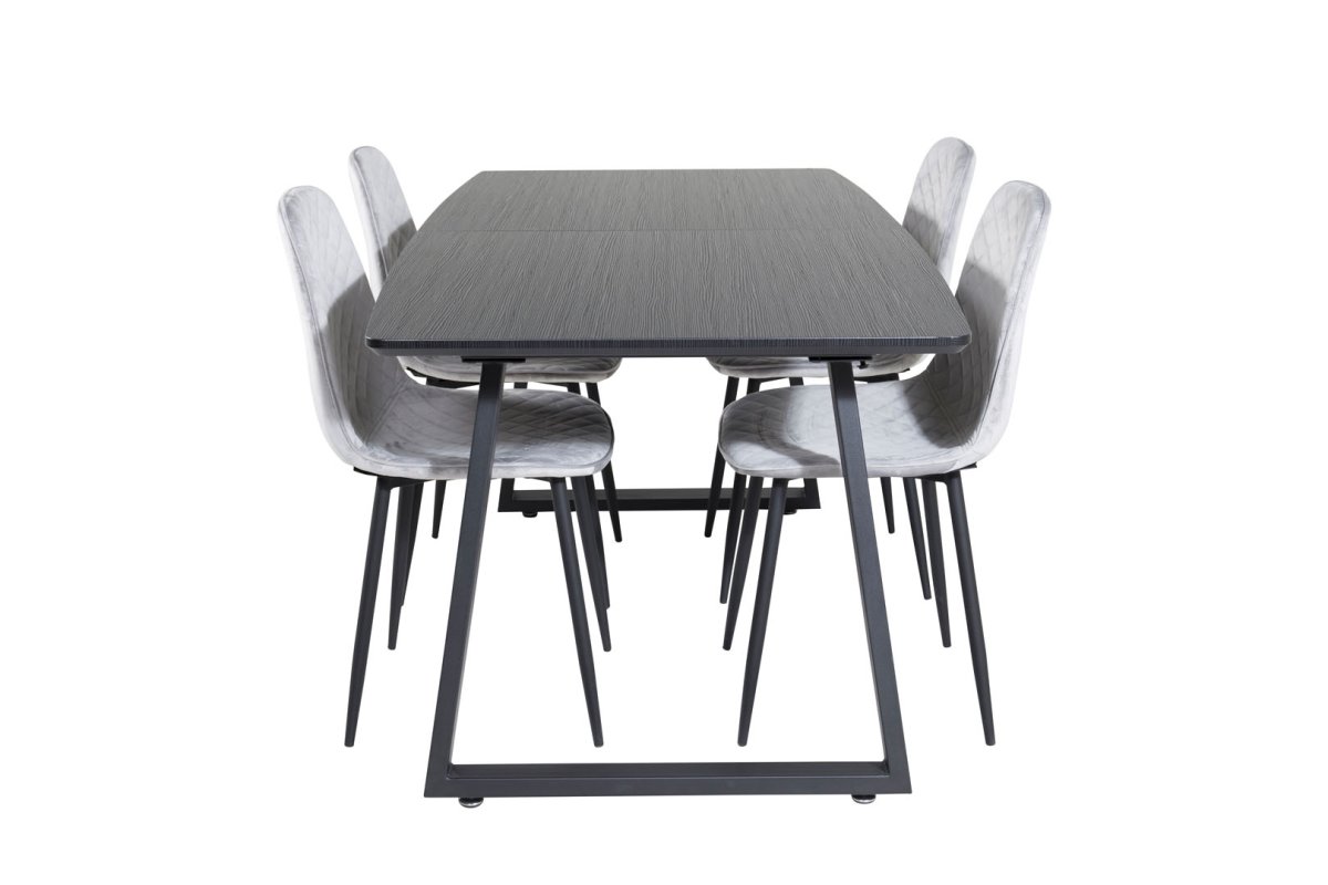 incablbl-spisegruppe-spisebord-uttrekksbord-lengde-cm-160-200-svart
