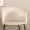 BiancaWW Essgruppe Esstisch Eiche Furnier wei washed und 4 Berit Esszimmersthle Velour beige.