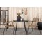 BreakLindos tuinmeubelset 1 eettafel, 2 stoelen zwart.