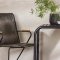 Borneo trdgrd set bord, 2 stolarsvart.