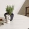 Lina trdgrd set bord 120cm beige, 4 stolar Galera brun.