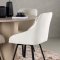 Olivia Essgruppe Tisch whitewash und 4 Rosie Sthle beige.