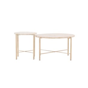 Sandhamn table basse beige.