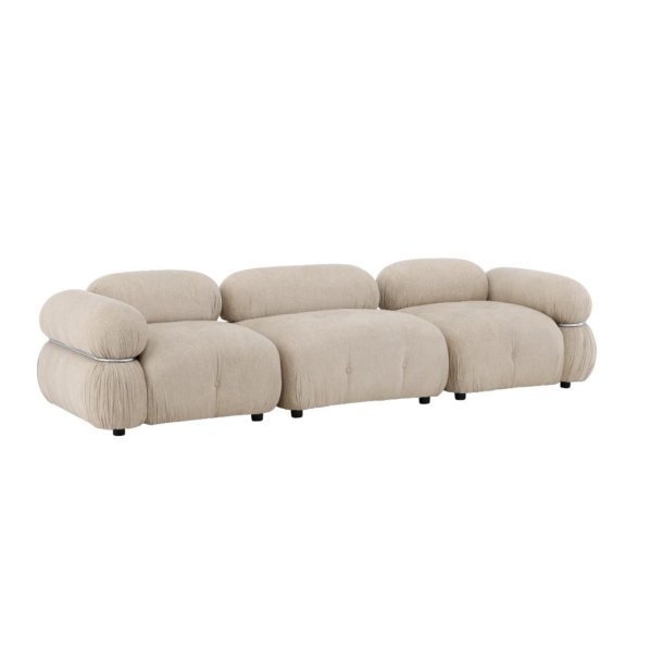 Mika sofa 3 pers beige.