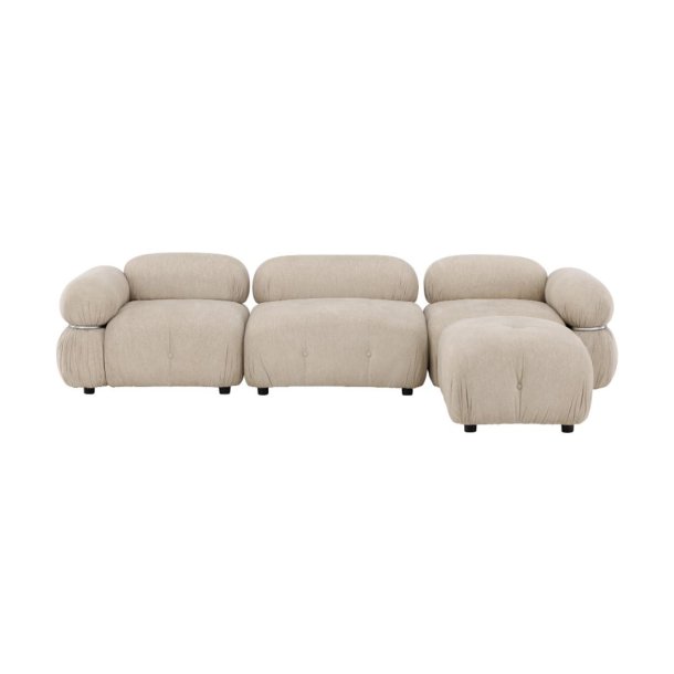 Mika Ecksofa beige.
