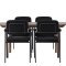 Andy spisebordss�t spisebord natur 4 stole boucle sort.