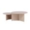 Saltö Couchtisch Set mit 2 Whitewash.