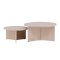 Saltö Couchtisch Set mit 2 Whitewash.