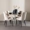 Plaza spisegrupper spisebord beige 4 stoler fl�yel beige.