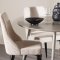 Plaza spisegrupper spisebord beige 4 stoler fl�yel beige.