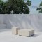 Lissabon Gartentisch Set mit 2 beige.