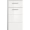 Scout Badschrank 1 Tr, 1 Schublade Wei hochglanz, wei.