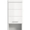 Scout Badschrank Wandhngend 1 Tr, 1 Regal Wei hochglanz, wei.
