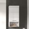 Scout Badschrank Wandhngend 1 Tr, 1 Regal Wei hochglanz, wei.