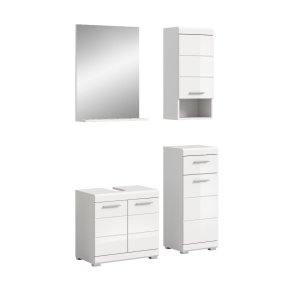 Scout Badmbelset S97 hvid hjglans, wei.