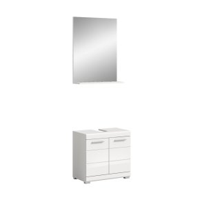 Scout Badmbelset S75 hvid hjglans, wei.