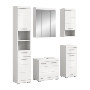 Scout Badmbelset S94 hvid hjglans, wei.