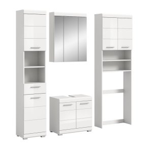 Scout Badmbelset S82 hvid hjglans, wei.