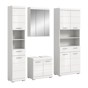 Scout Badmbelset S79 hvid hjglans, wei.