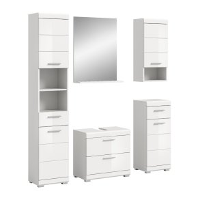 Scout Badmbelset S90 hvid hjglans, wei.