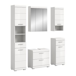 Scout Badmbelset S89 hvid hjglans, wei.