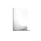 Scout bad speil 60cm 1 hylle hyglans hvitt,rykfarget.
