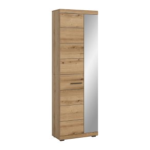 Scout Kleiderschrank 1 Tr 1 Spiegeltr Eiche Dekor.