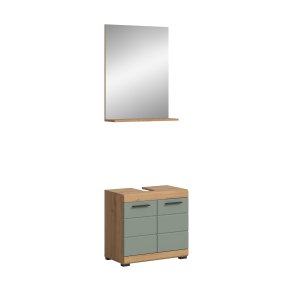 Scout Badmbelset S21 Salbeidekor, Eiche Dekor.