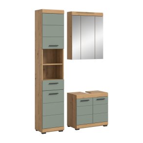 Scout Badmbelset S30 Salbeidekor, Eiche Dekor.