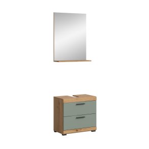 Scout Badmbelset S22 Salbeidekor, Eiche Dekor.