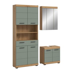 Scout Badmbelset S23 Salbeidekor, Eiche Dekor.