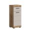 Scout Badschrank 1 Tr, 1 Schublade Kaschmir Dekor matt, Eiche Dekor.