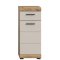 Scout Badschrank 1 Tr, 1 Schublade Kaschmir Dekor matt, Eiche Dekor.
