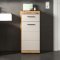 Scout Badschrank 1 Tr, 1 Schublade Kaschmir Dekor matt, Eiche Dekor.