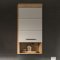 Scout Badschrank Wandhngend 1 Tr, 1 Regal Kaschmir Dekor matt, Eiche Dekor.