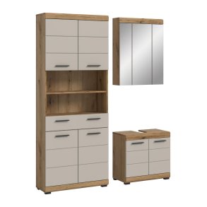 Scout Badmbelset S5 Kaschmir Dekor matt, Eiche Dekor.