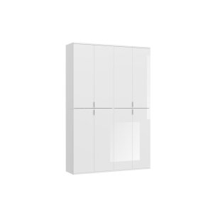 ProjektX Kleiderschrank 8 Tren wei.